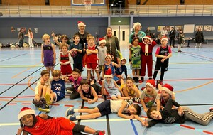 Dernier entraînement avant les vacances de Noël pour les U9