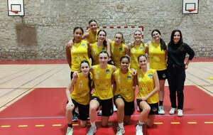 1er match et 1ère victoire des U18F 